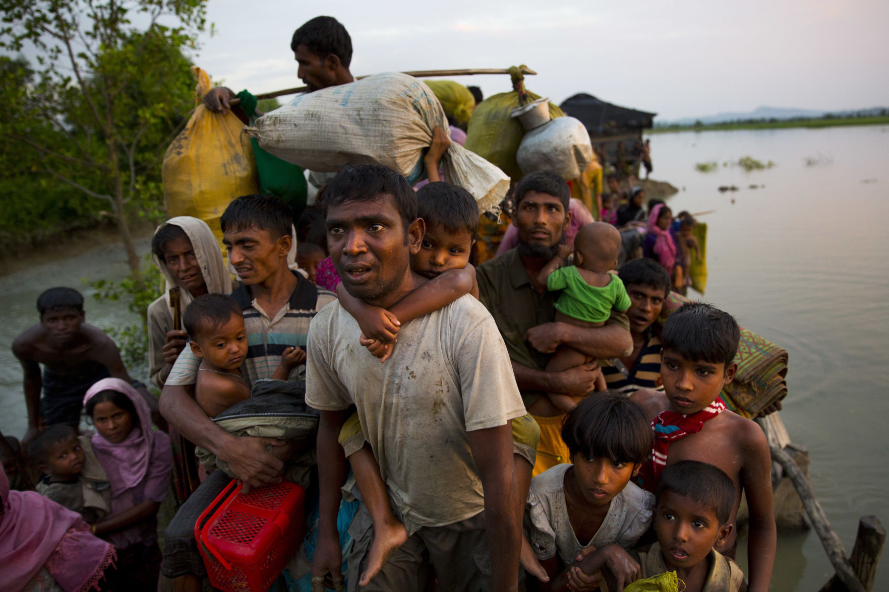 APTOPIX Bangladesh Myanmar Attacks